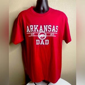Arkansas Razorback Dad MV shirt large